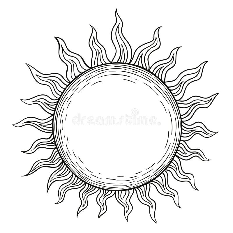 19 Sun Drawing Ideas - How To Draw Sun - DIYnCrafty
