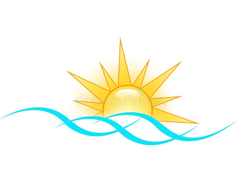 Sun Logo stock illustration. Illustration of painted - 39150985