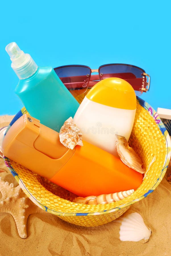 Sun protection stock photo. Image of block, product, holidays 18538780