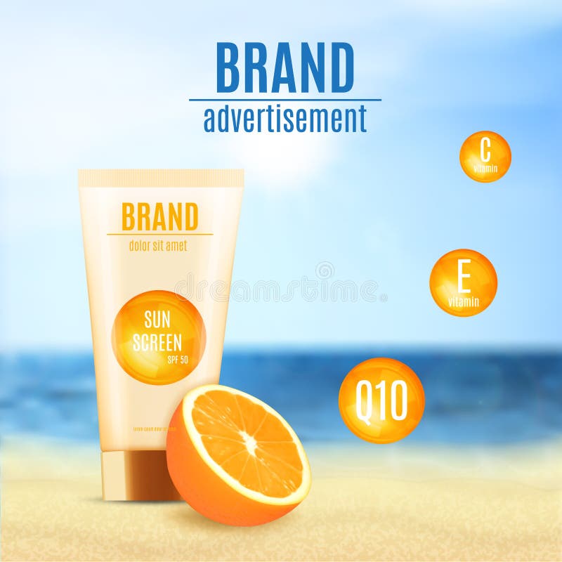 Sun protection cosmetic product design