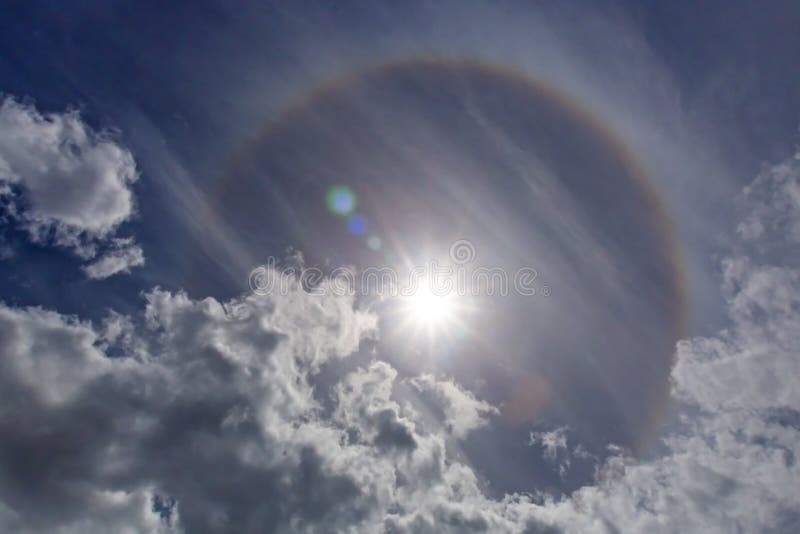 Sun Rainbow Halo stock photo. Image of light, phenomena 116758434