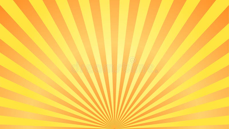 Orange Yellow Glowing Rays Background Gráfico por fathstudio · Creative  Fabrica