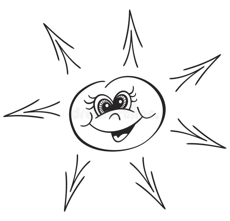 Cartoon Smiling Sun  Smiling sun Smile logo Cartoon smile