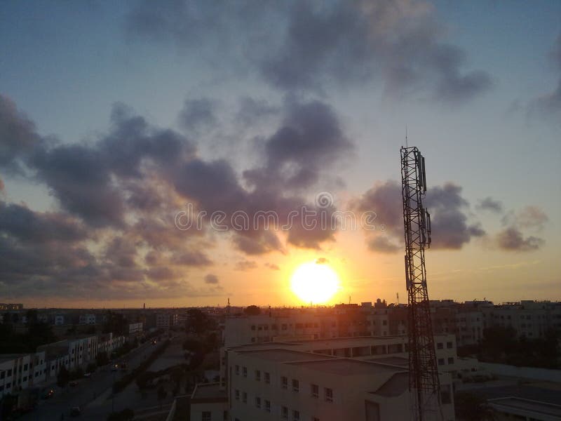 Sun vai para baixo fotografia de stock royalty free Sun vai para baixo fotografia de stock royalty free