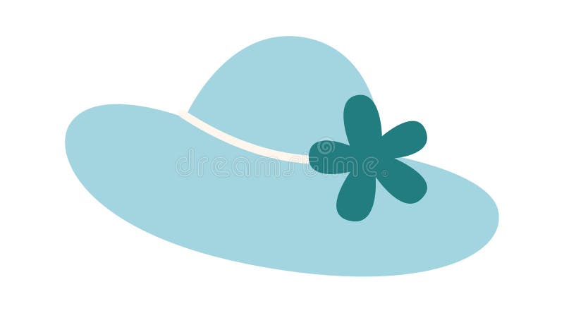 Sun Woman Hat stock vector. Illustration of young, girl - 278247562