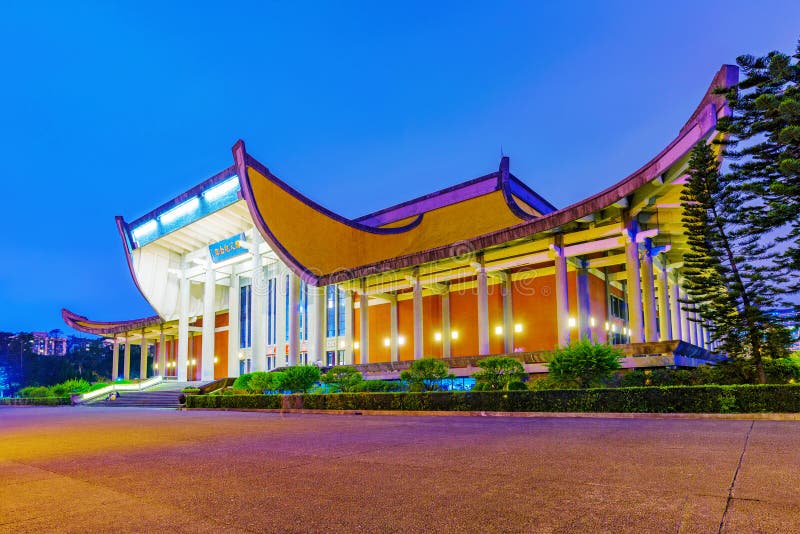 Sun Yat-Sen memorial hall stock image. Image of ancient ...