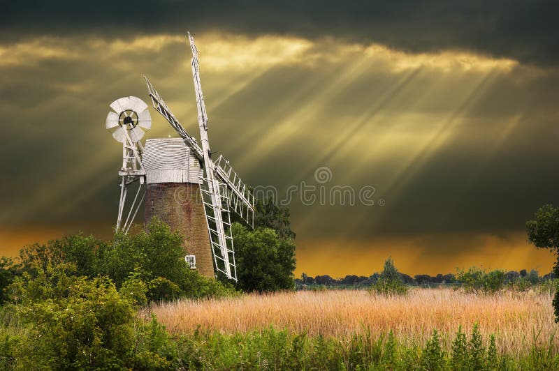 Sunbeam windmill