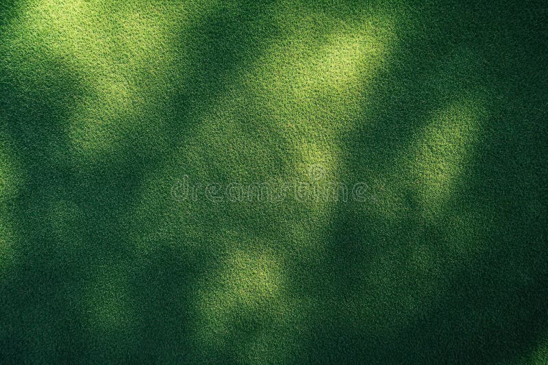 Sunbeams Shining Through Lush Green Grass stock illustration