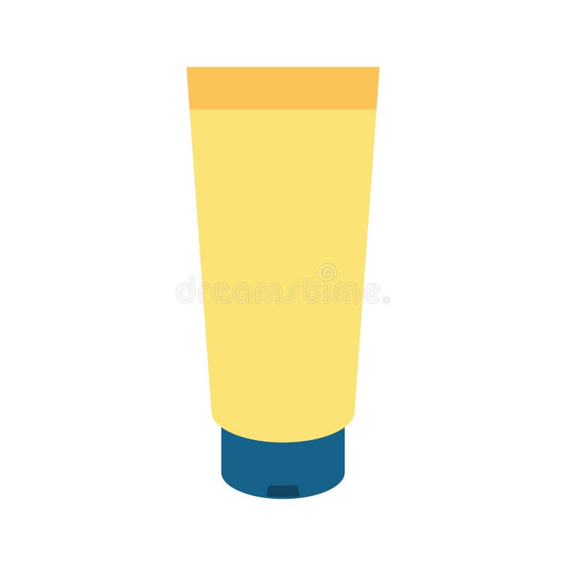 Suncream flat style icon design, summer vacation and tropical theme Vector illustration. Suncream flat style icon design, summer vacation and tropical theme Vector illustration