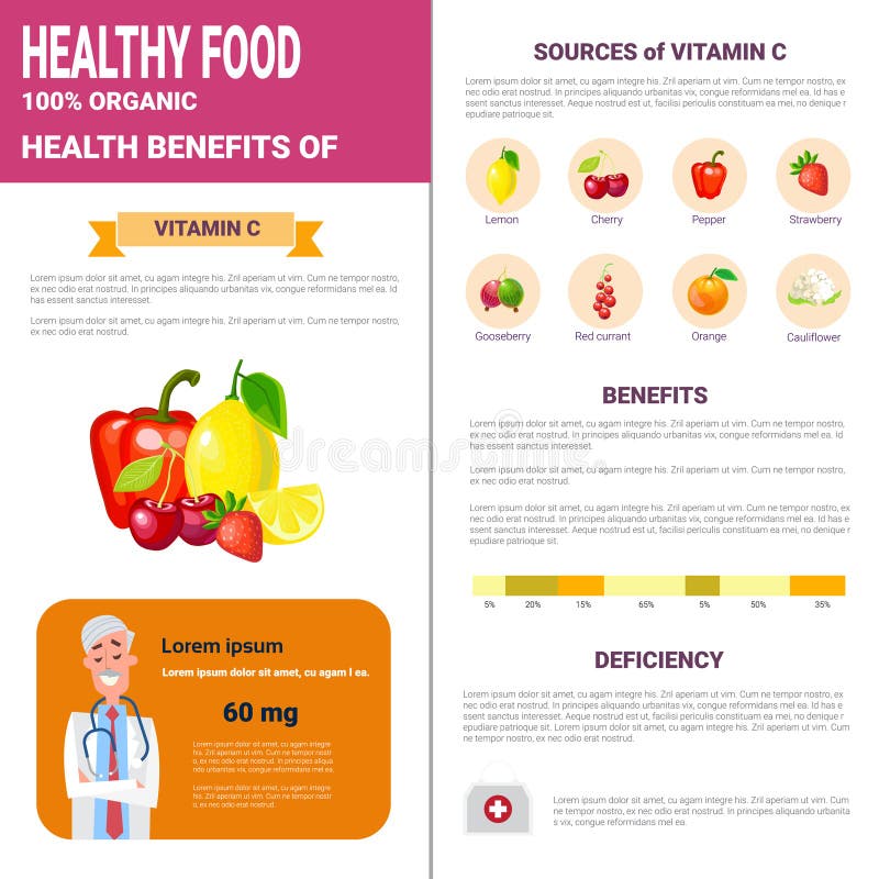Sunda matInfographics produkter med vitaminer, vård- näringlivsstilbegrepp vektor illustrationer Sunda matInfographics produkter med vitaminer, vård- näringlivsstilbegrepp vektor illustrationer