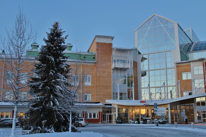 Sunderby hospital is located in Södra Sunderbyn between Luleå and Boden.