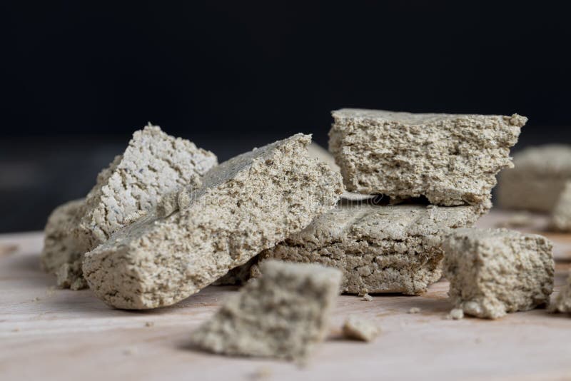 Sunflower Halva Broken into Pieces Stock Photo Image of healthy