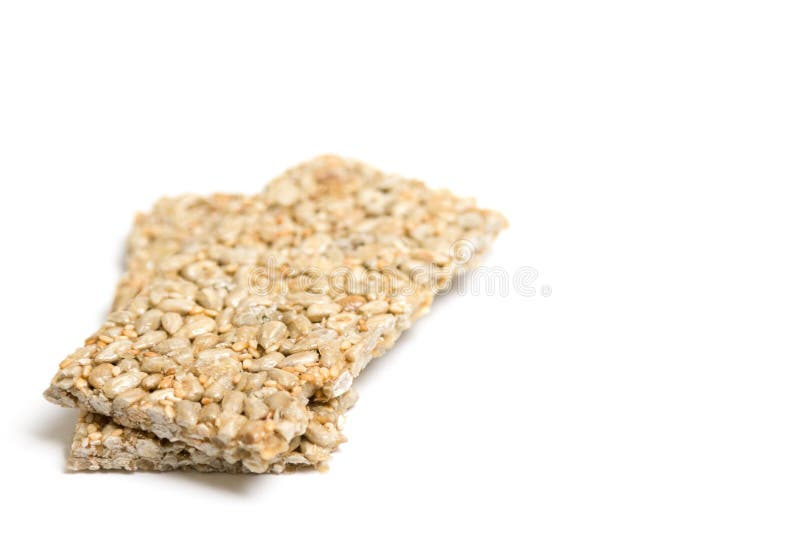 Sunflower Kernels and Sesame Bar Stock Image Image of sunflower