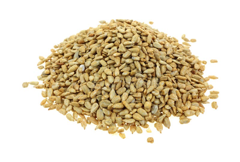 Sunflower Kernels on White stock photo. Image of plant 30730568