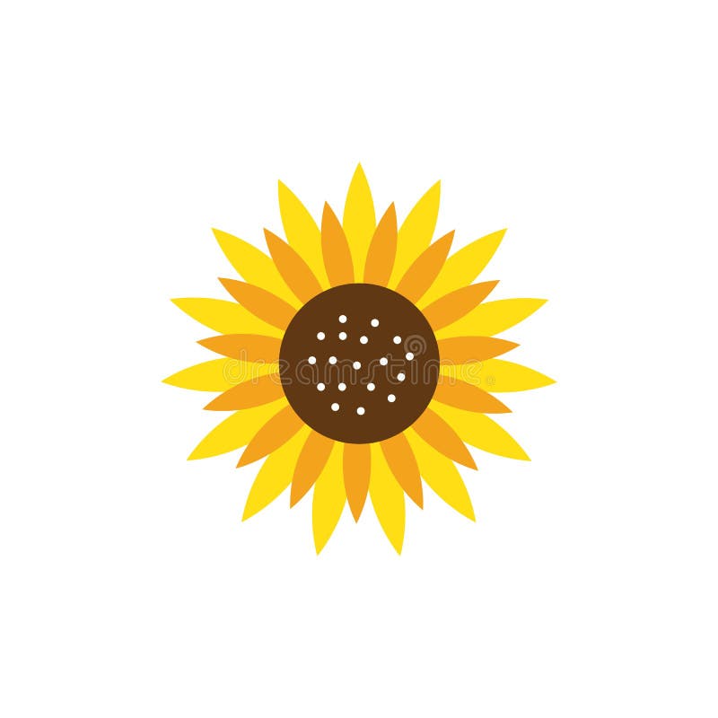 Download Sunflower logo icon vector stock vector. Illustration of ...