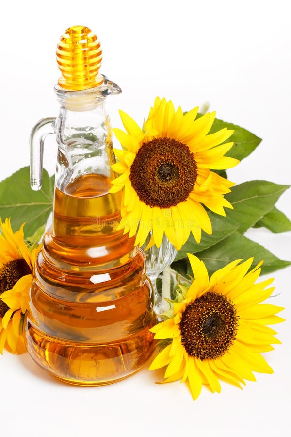 Sunflower oil stock image. Image of ingredient, vegetable 15531947