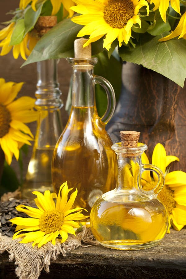 Sunflower and vegetable stock image. Image of calorie 20377327