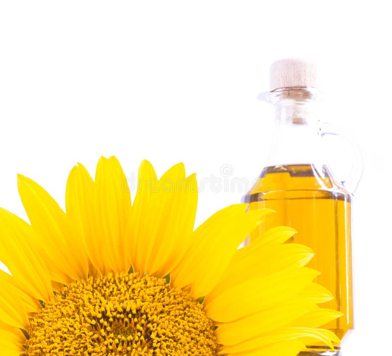 Sunflower oil. stock photo. Image of cooking, drink, flower 41849190