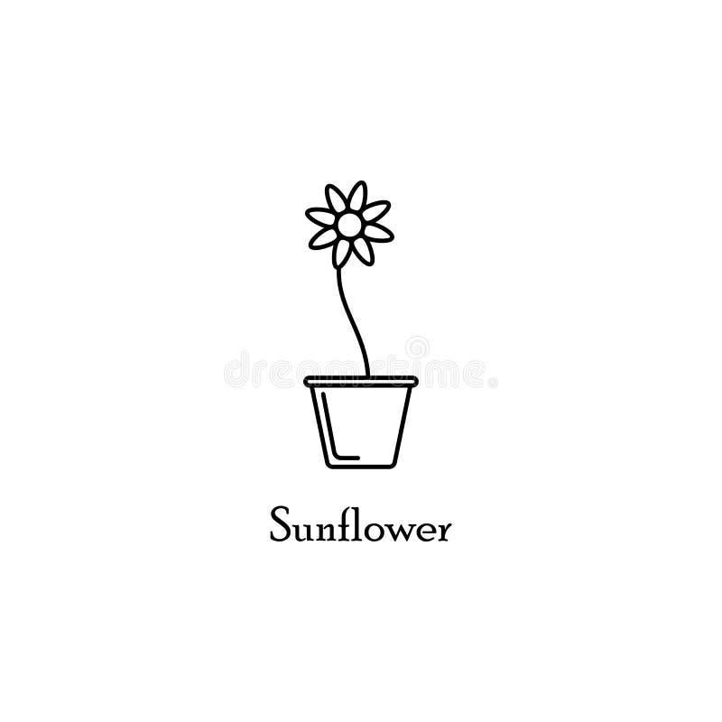 Free Free 159 Sunflower Pot Leaf Svg SVG PNG EPS DXF File