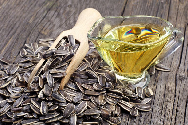 Sunflower seeds and oil