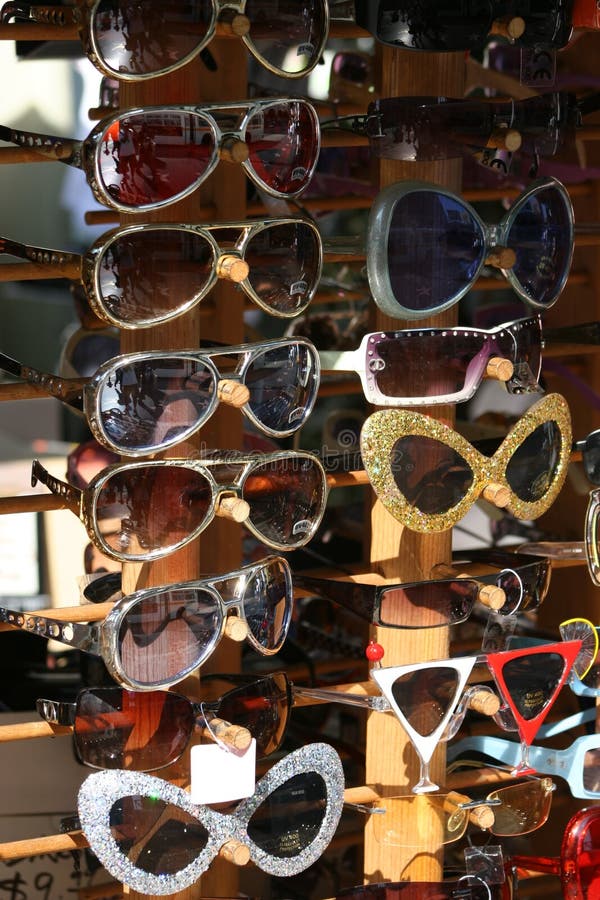 Sunglasses Display stock image. Image of eyes, sale, screen 374869