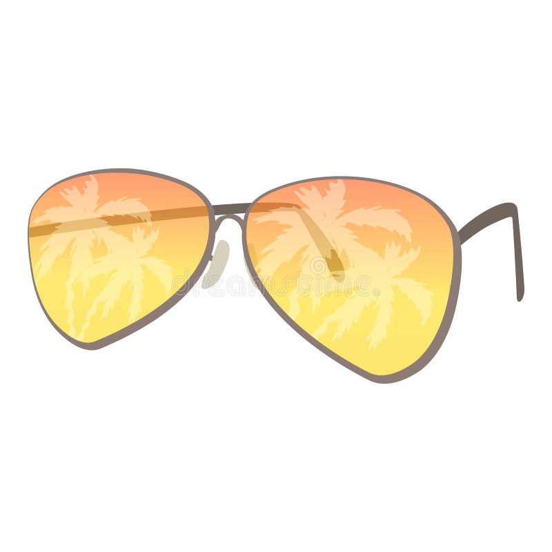 Sunglasses Icon, Cartoon Style Stock Vector Illustration of cartoon