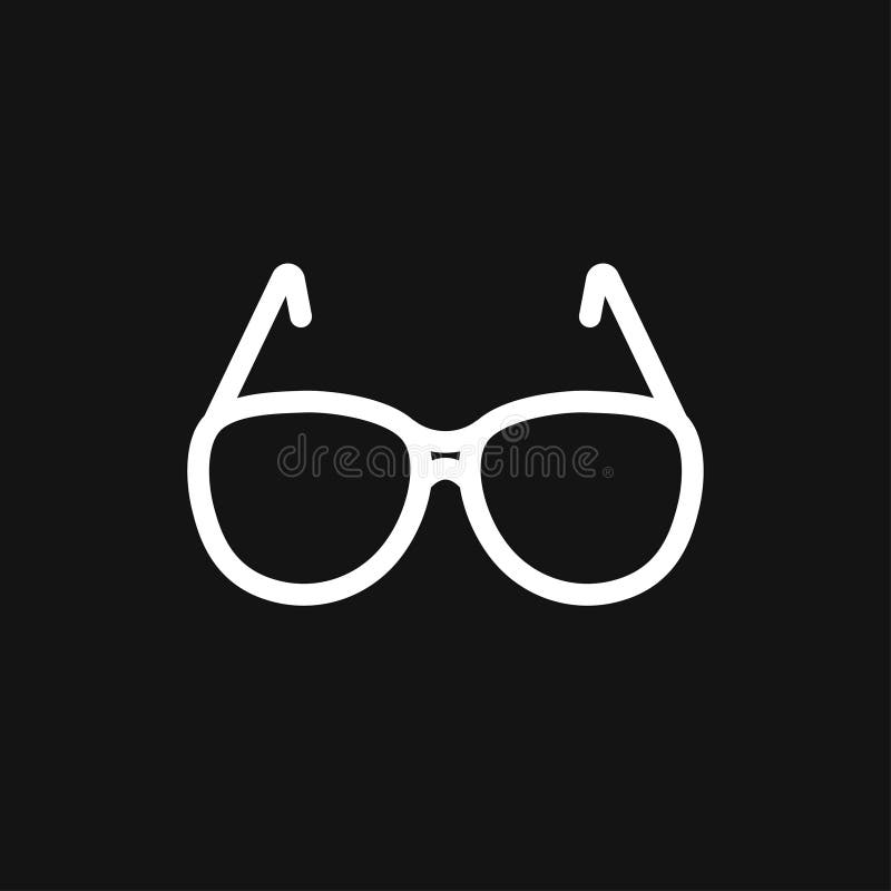 Sunglasses Icon Vector Sign Symbol for Design Stock Illustration