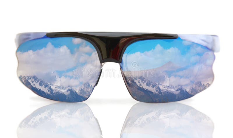 Sunglasses isolated