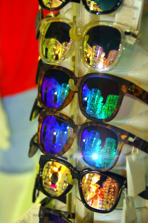 Sunglasses shop stock photo. Image of reflection, assortment 160371742