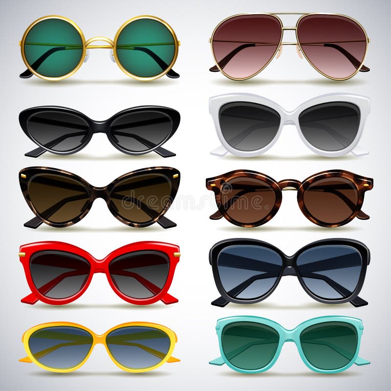 Sunglasses stock vector. Illustration of funky, color 25193965