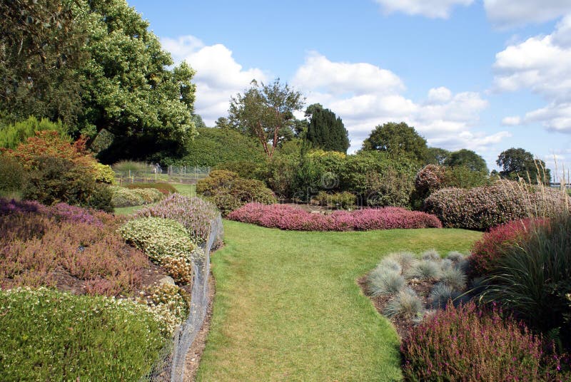 Sunken Garden stock photo. Image of gardening, beds, botanic 67151132