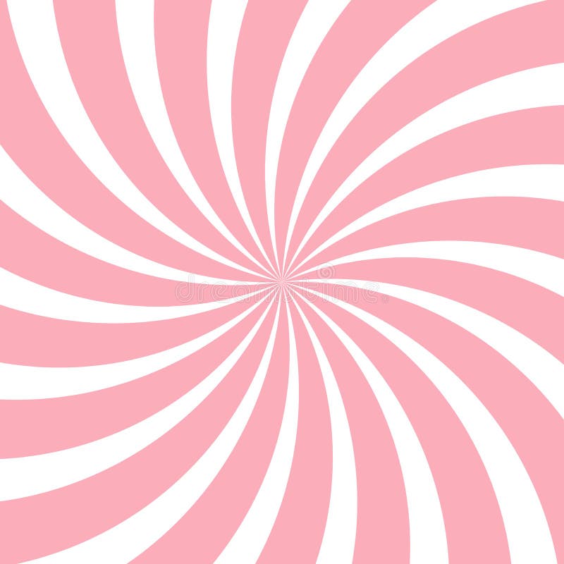 Sunlight Swirl Rays Wide Background. Pink Spiral Burst Wallpaper Stock ...