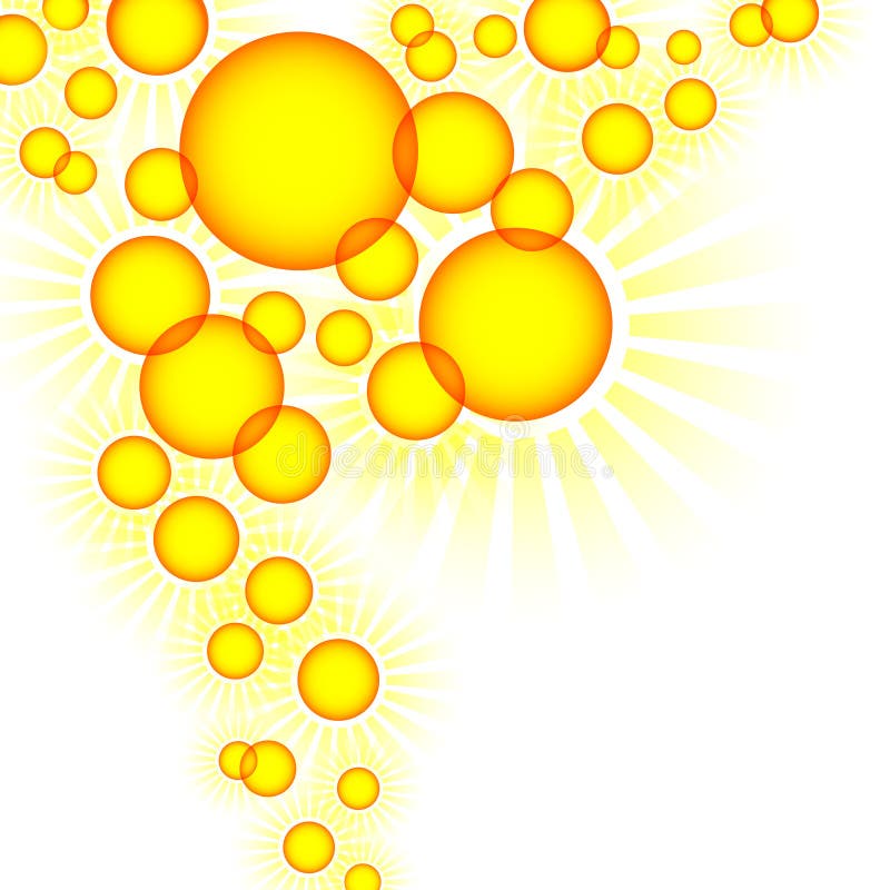 Sunny background stock vector. Illustration of banner - 16600852