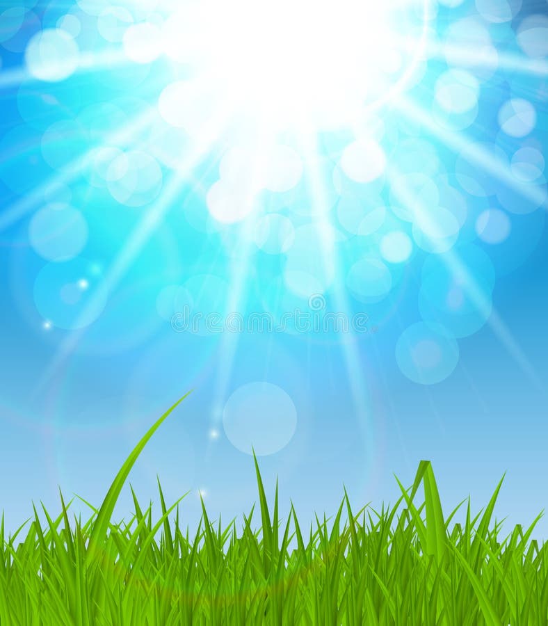 Sunny Background Vector Illustration natural libre illustration Sunny Background Vector Illustration natural libre illustration