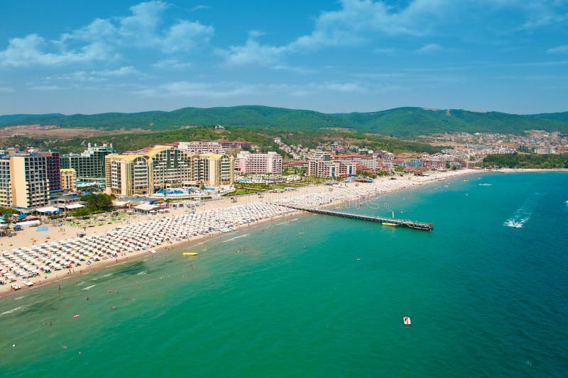 Sunny beach resort in Bulgaria