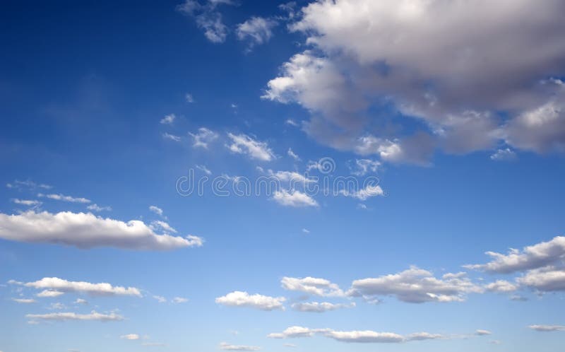 Sunny Blue Sky Clouds