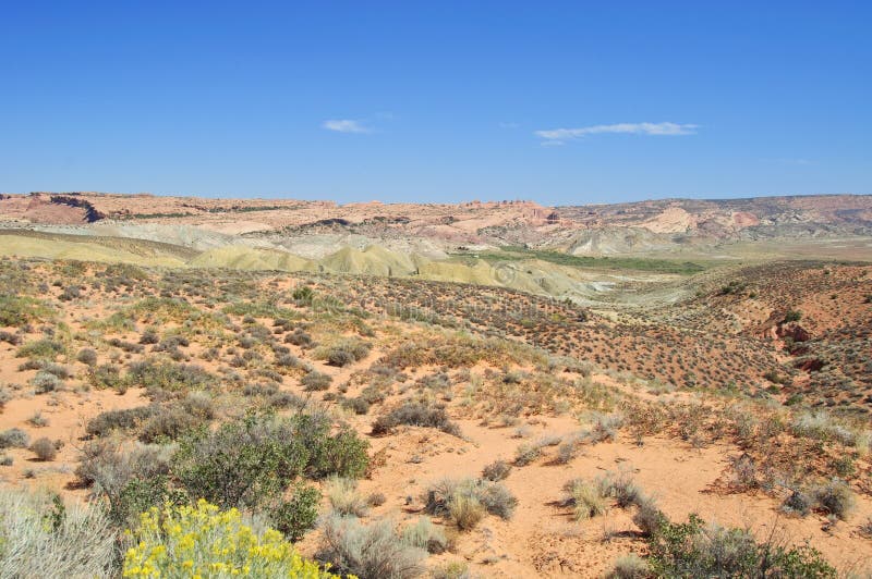 Sunny Day at Arches Canyon, Utah. USA Stock Image Image of national