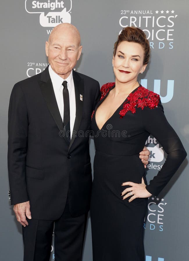 Sunny Ozell And Patrick Stewart Editorial Stock Image Image Of Barker Awards 112099659