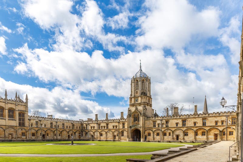 Sunny spring day in Oxford, UK