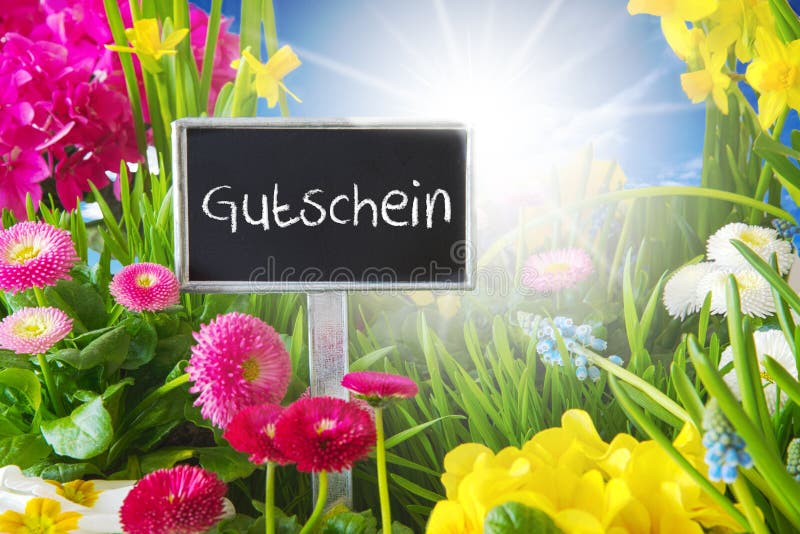 Sunny Spring Flowers, Muestra, Herzlichen Glueckwunsch Significa