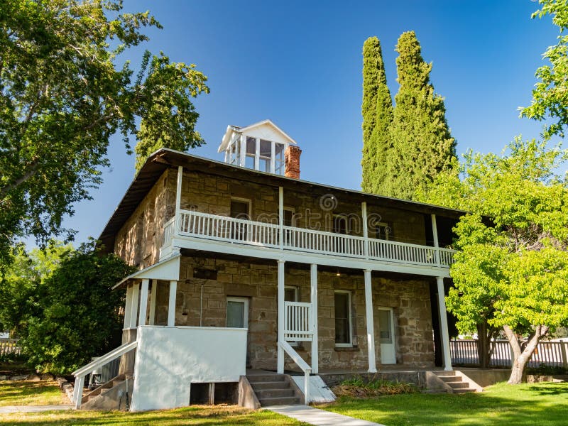 Sunny View of the Bonelli House Stock Image Image of united, exterior