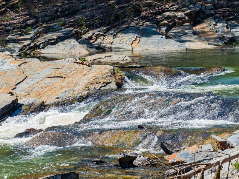 Sunny View of the Landscape of Friends Trail Loop Trail in Beavers Bend