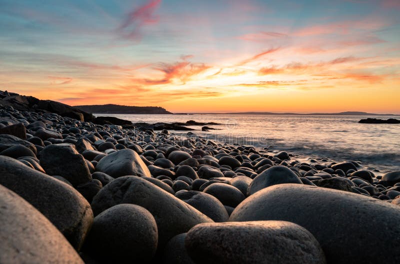 Sunrise in Acadia National Park, Maine