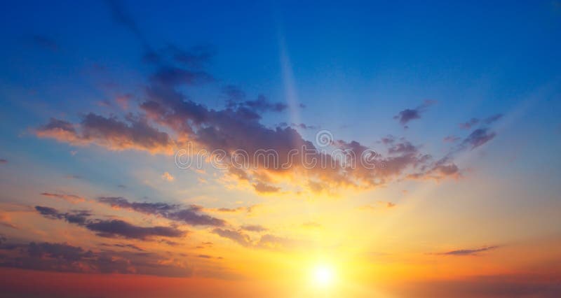 sunrise and cloudy sky royalty free stock photo sunrise and cloudy sky royalty free stock photo