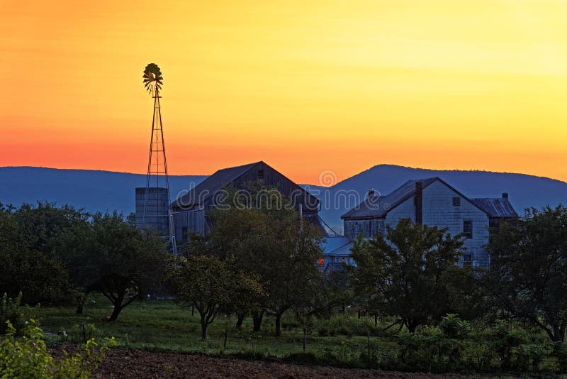 Sunrise on the Farm