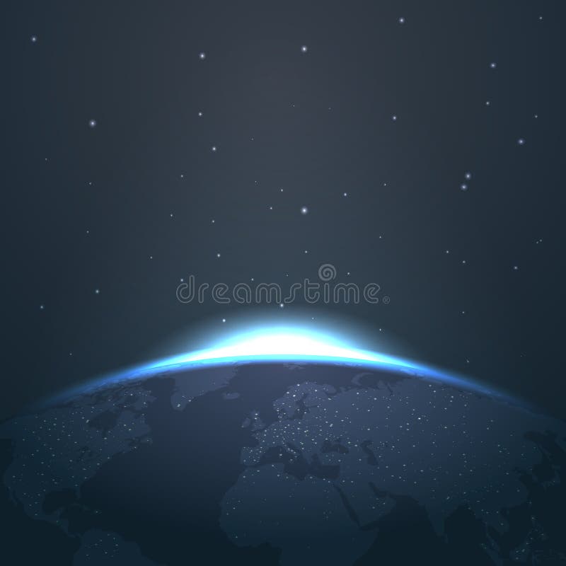 Space Stars Universe Space Infinity Starlight Stock Vector
