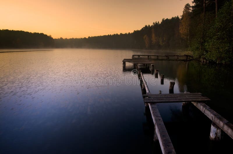 Boy Standing on a Footbridge Stock Photo - Image of relaxation ...