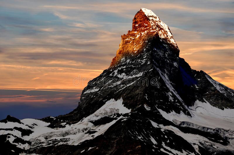 Sunrise on the Matterhorn