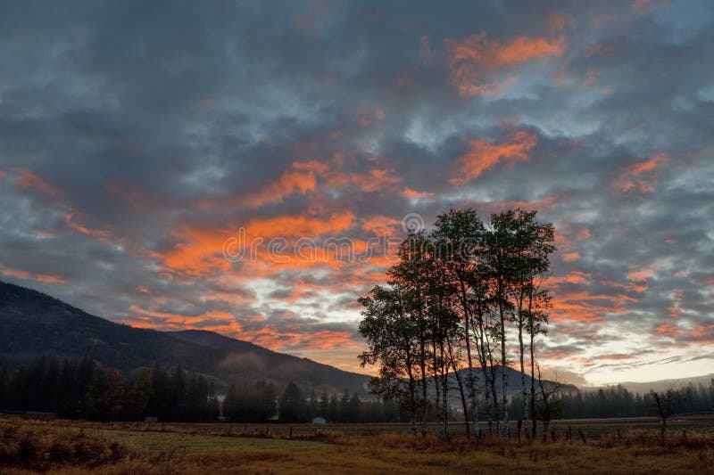 Sunrise in the Methow Valley