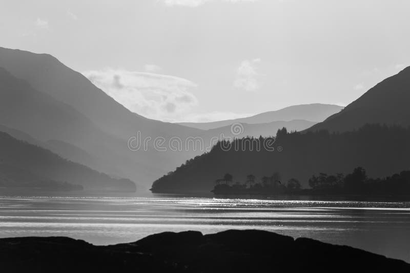 Sunrise Over Loch Leven in Glencoe Surroundings Stock Photo - Image of ...